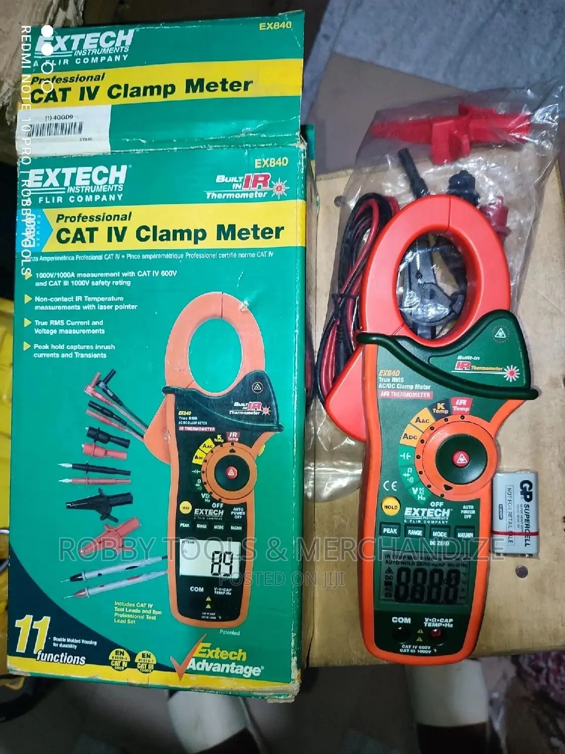 Cat IV Clamp Meter 1000A