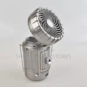 Big Solar Powered Fan and Lamp