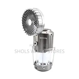 Big Solar Powered Fan and Lamp