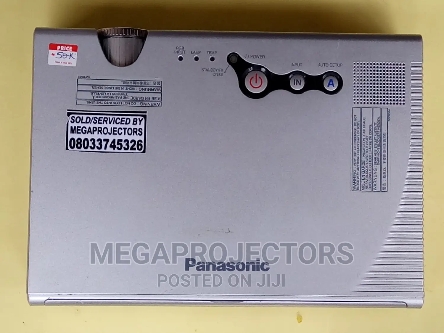 Mighty Panasonic Projector