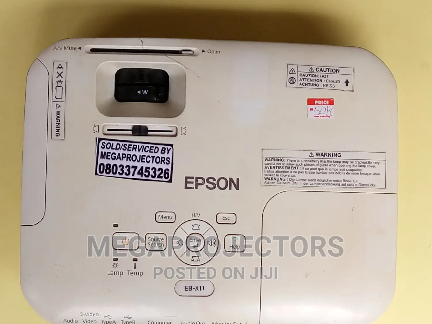Power Epson Projector