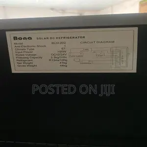 Bona 202L DC/AC Solar Fridge-Freezer