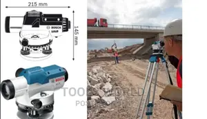 Bosch Dumping Optical Level GOL 32 D Range 120meter