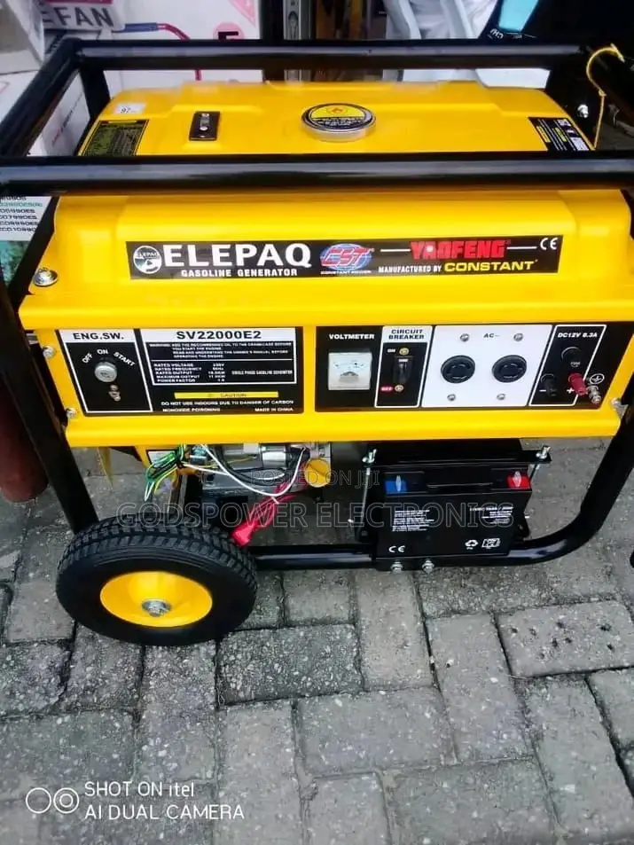 Sv22000e2 9 Kva Elepaq Copper Constant Generator