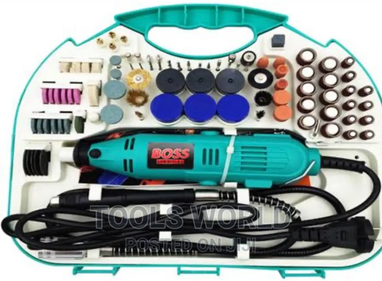 Die Grinder Tool Kit With Multipro Keyless Chuck 211pcs Tool