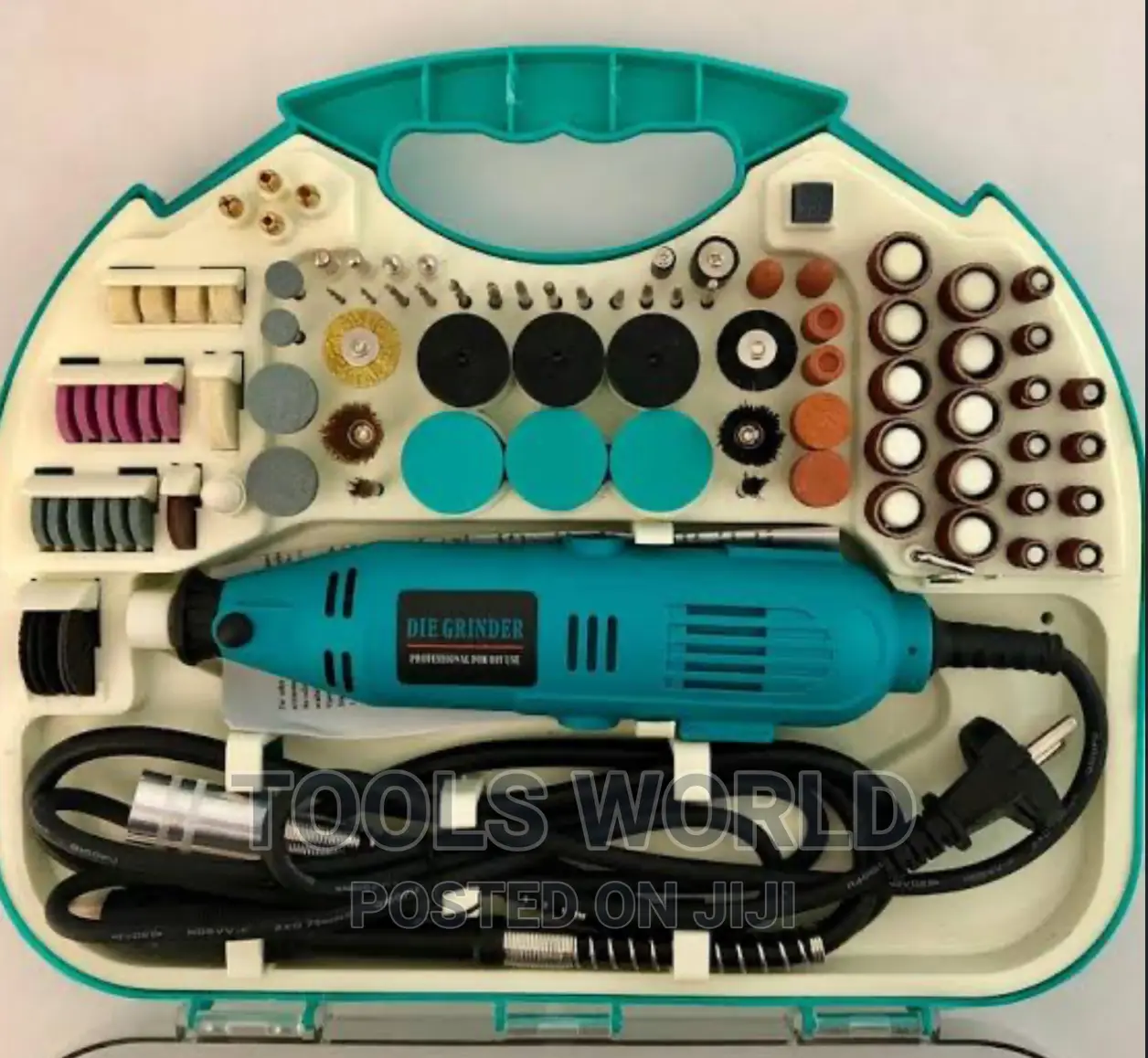 Die Grinder Tool Kit With Multipro Keyless Chuck 211pcs Tool