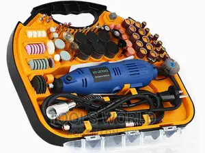 Die Grinder Tool Kit With Multipro Keyless Chuck and Flex