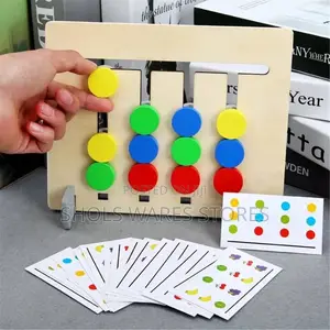 Wooden Children's Four Color Games