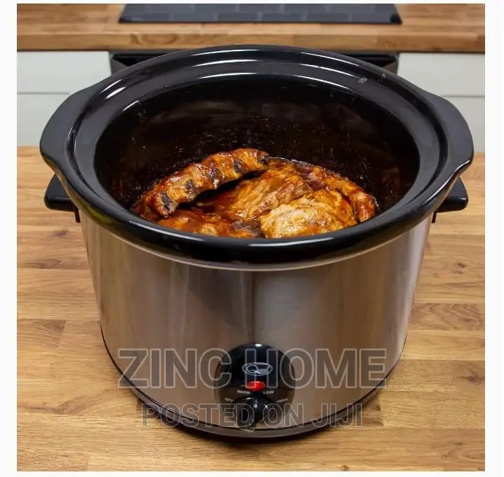 Quest Stainless Steel Slow Cooker - 5ltr