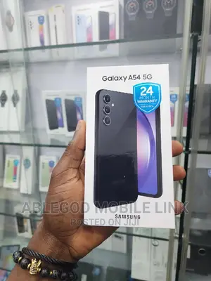 New Samsung Galaxy A54 5G 256 GB Black