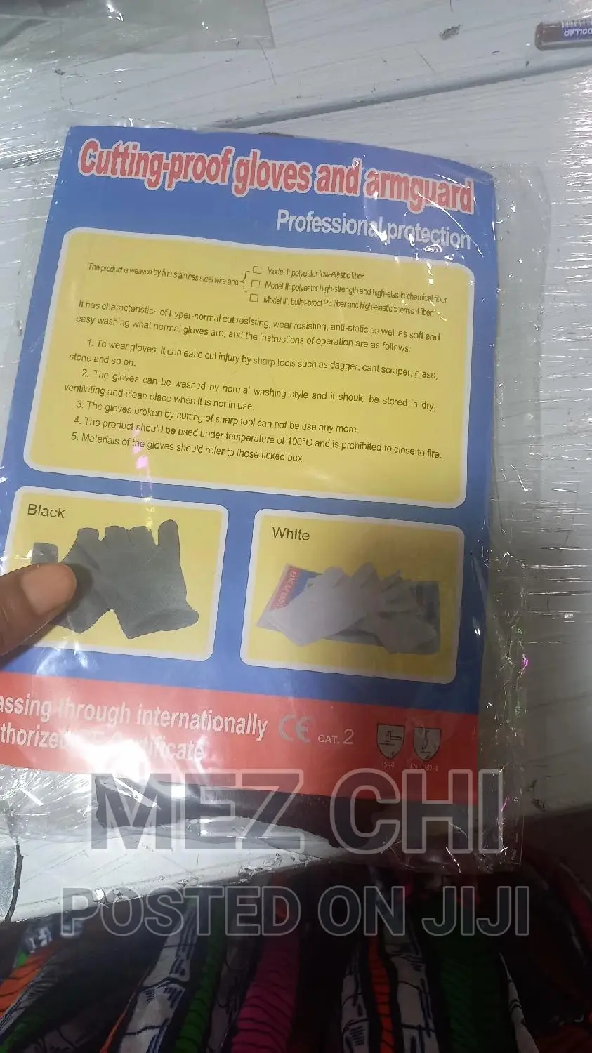 Cutting Proof Glove And Armguard
