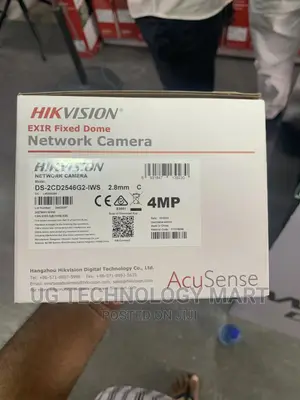 Hikvision Acusense 360 Degrees 4mp Camera