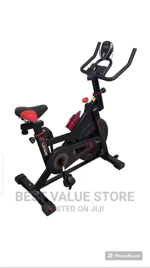 Exercise Spinning Bike With Water Bottle