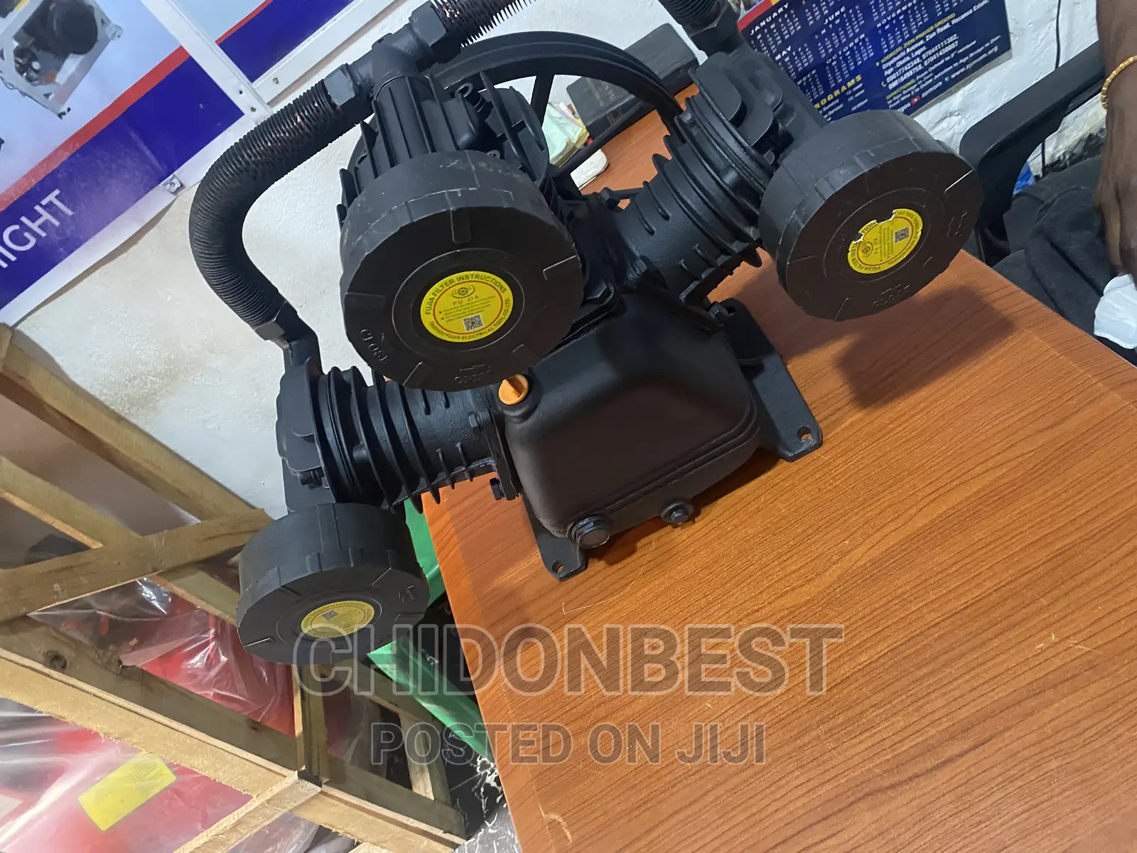 Original Industrial Air Compressor Head 10hp 3head in Ojo