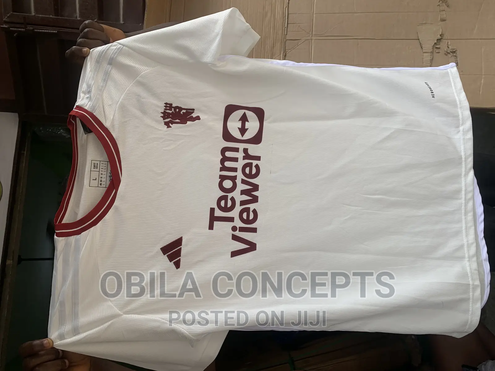 Manchester United White Jersey