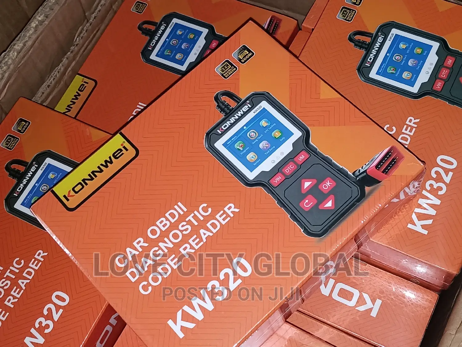 Konnwei KW320 CAN OBD2 EOBD Car Scanner Code Reader Eraser