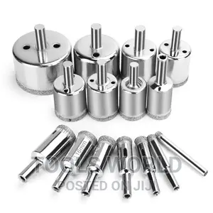 Diamond Hole Saw Drill Bits Set Kit for Ceramic,Glass 6-55mm