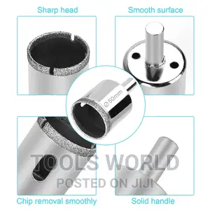 Diamond Hole Saw Drill Bits Set Kit for Ceramic,Glass 6-55mm