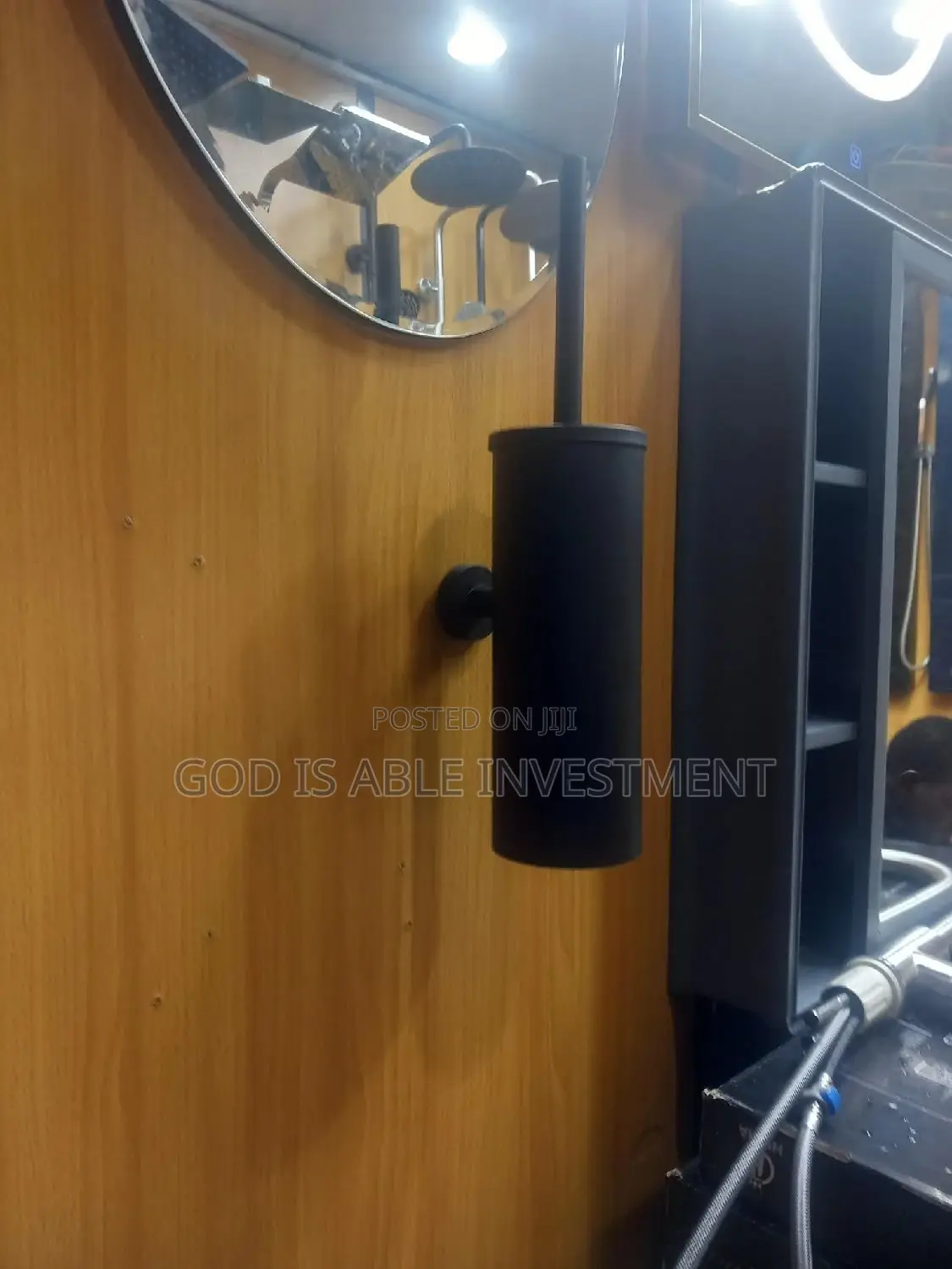 Black Toilet Brush