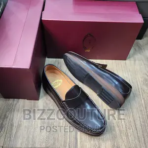 Original Italian SEPO Leather Loafers Available in Store