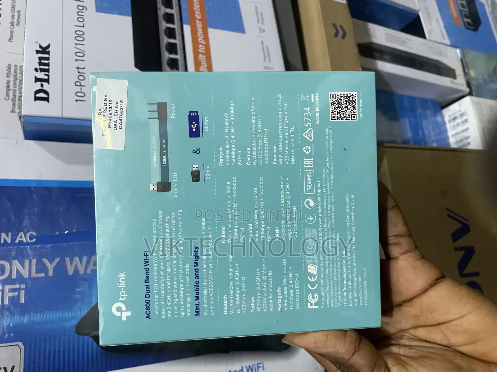 Ac600 Wireless Dual Band Usb Adapter P
