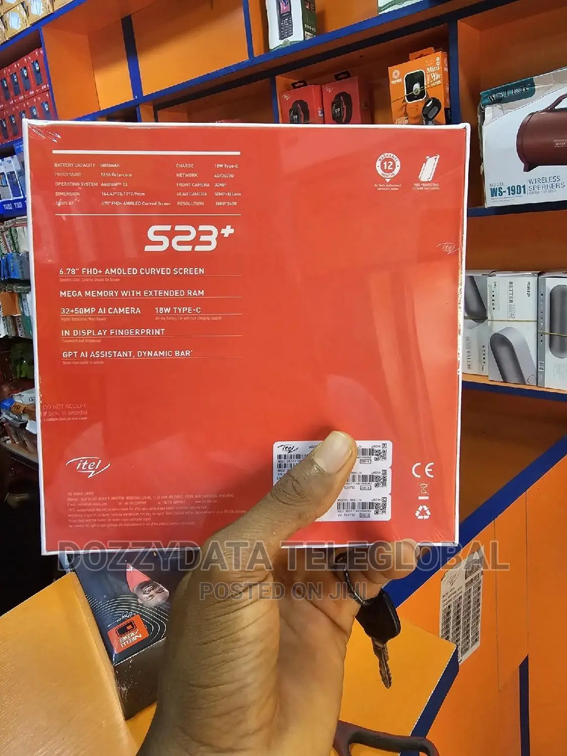 New Itel S23 128 GB