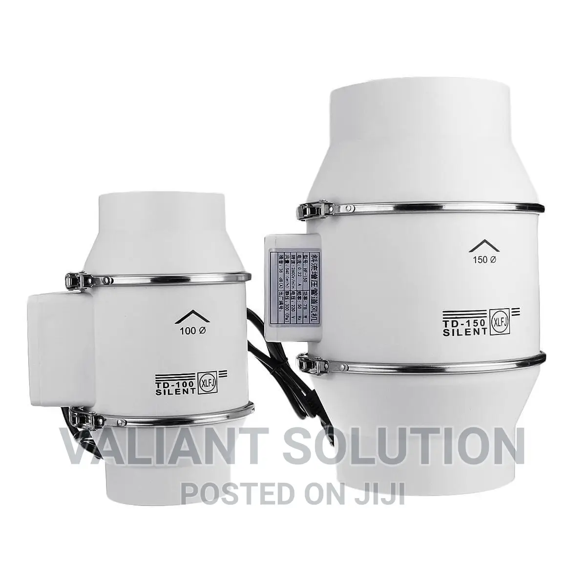 In-Line Duct Ventilation Fan