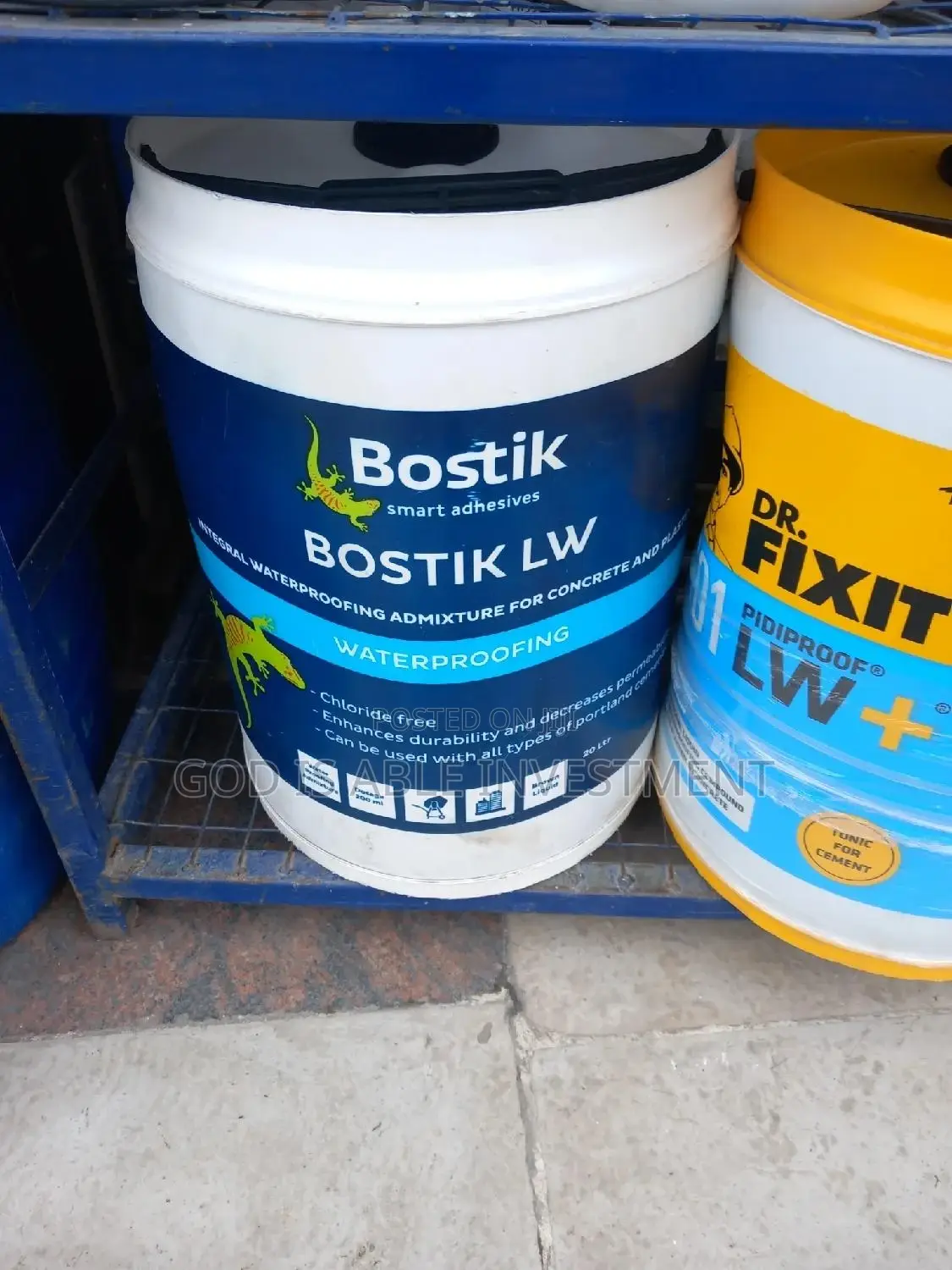 Bostik Lw Waterproofing Cement
