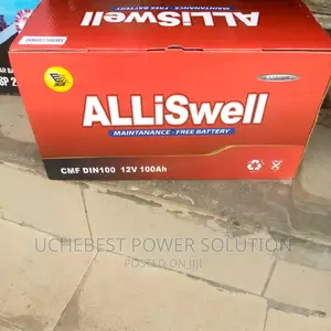12v/ 100ah Alliswell Calcium MF Battery