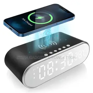Alarm Clock With Wireless Charger