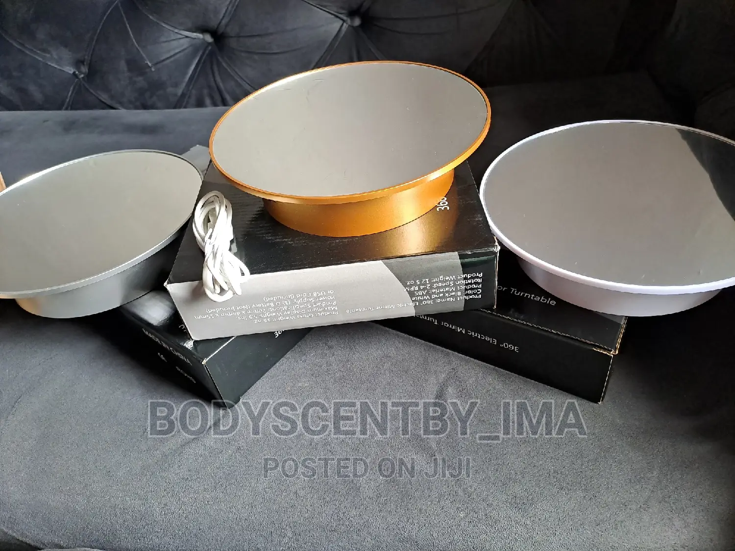 360 Electric Mirror Turntable