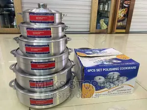 6pcs Polishing Cookware (6set Pot)