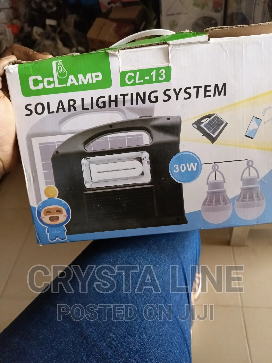 Cclamp Solar Light