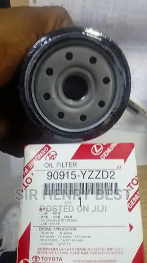 90915 Yzzd2 Toyota Genuine Oil Fitter. Thailand