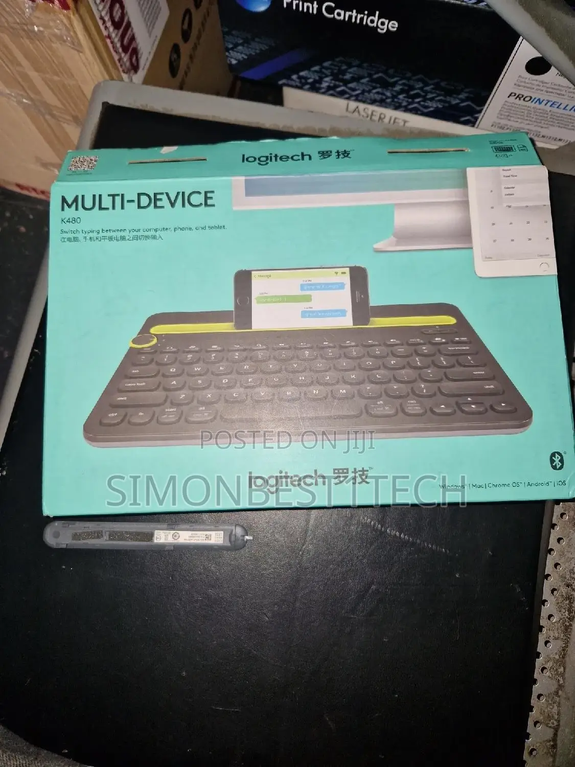 K480 Multi Device Logitech Bluetooth Portable Keyboard.