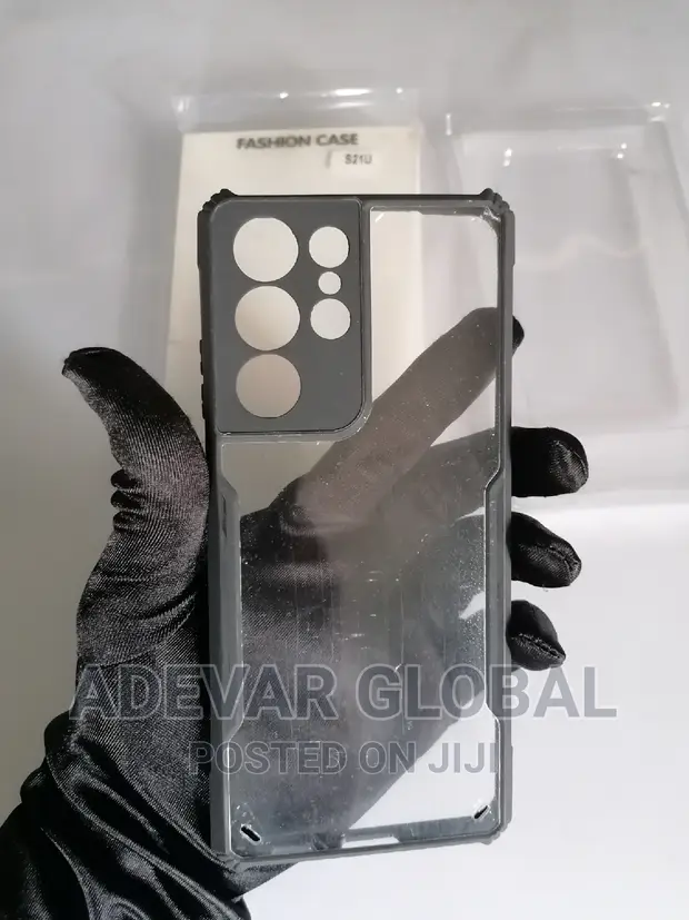 Samsung Galaxy S21 Ultra 5G Transparent TPU Case Pouch in Ojodu