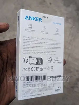 Anker 543 Bio-Based Cables for Phones and Laptops