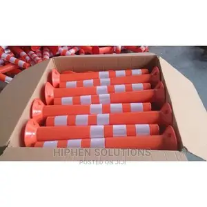 Surface Mount Delineator Reflective Warning Post - 10 Pieces