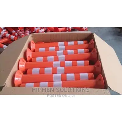 Surface Mount Delineator Reflective Warning Post - 10 Pieces