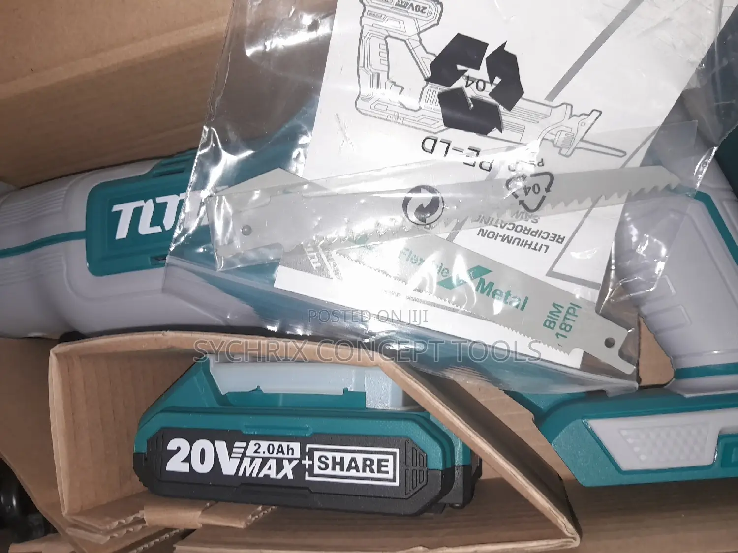 Total Cordless Reciprocating Saw