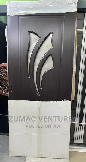 3ft Wooden Kitchen Door With Glass