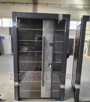 Black Turkish Steel Door.