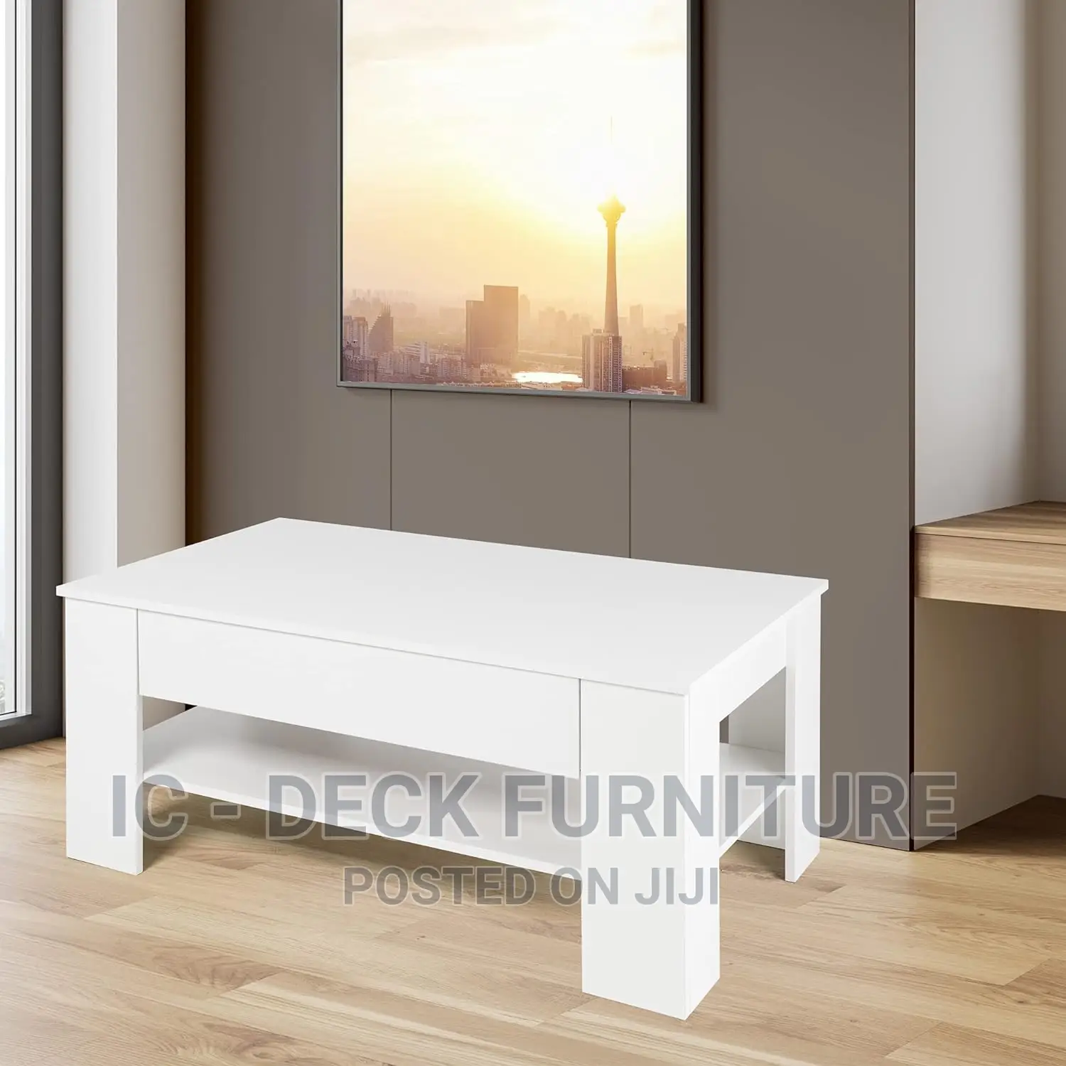TBL32 Spacious Sofa Table W/ Drawer and Shelf