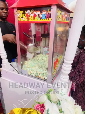 We Offer Popcorn Candy Floss and Ice Cream Service