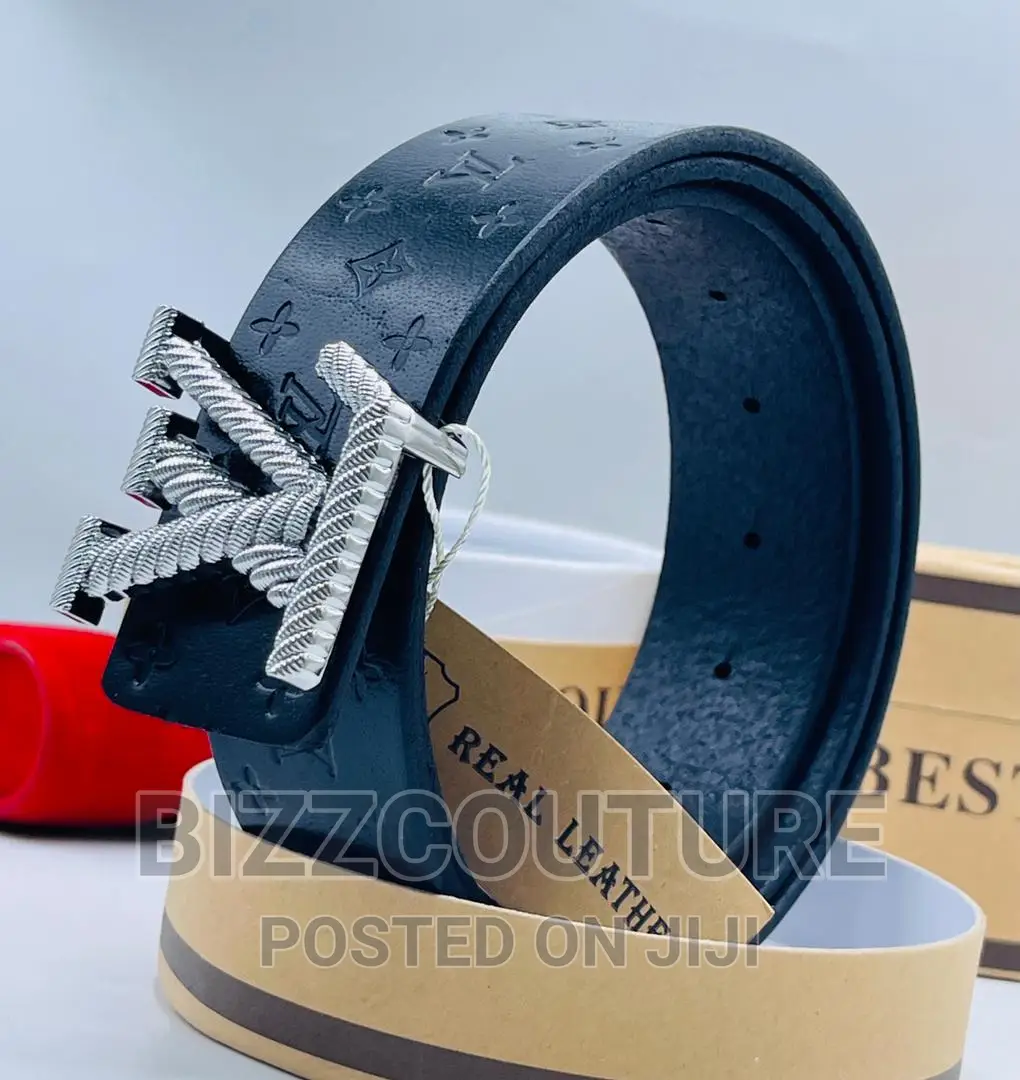 Original Louis Vuitton Leather Belts Available in Store