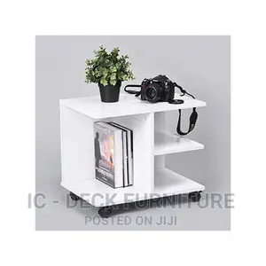 SSL14 Multifunctional Living Room Side Table W/ Wheels