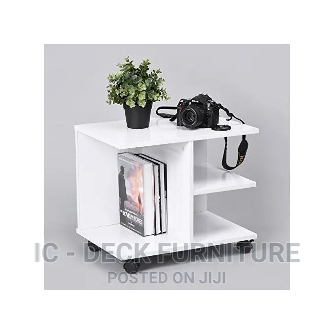 SSL14 Multifunctional Living Room Side Table W/ Wheels