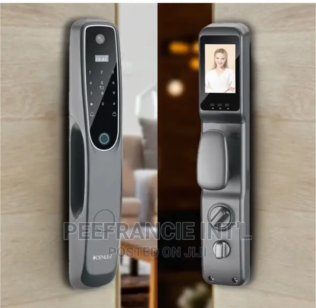 Smart Door Lock With Hd Camera View and 3d Face Unlock