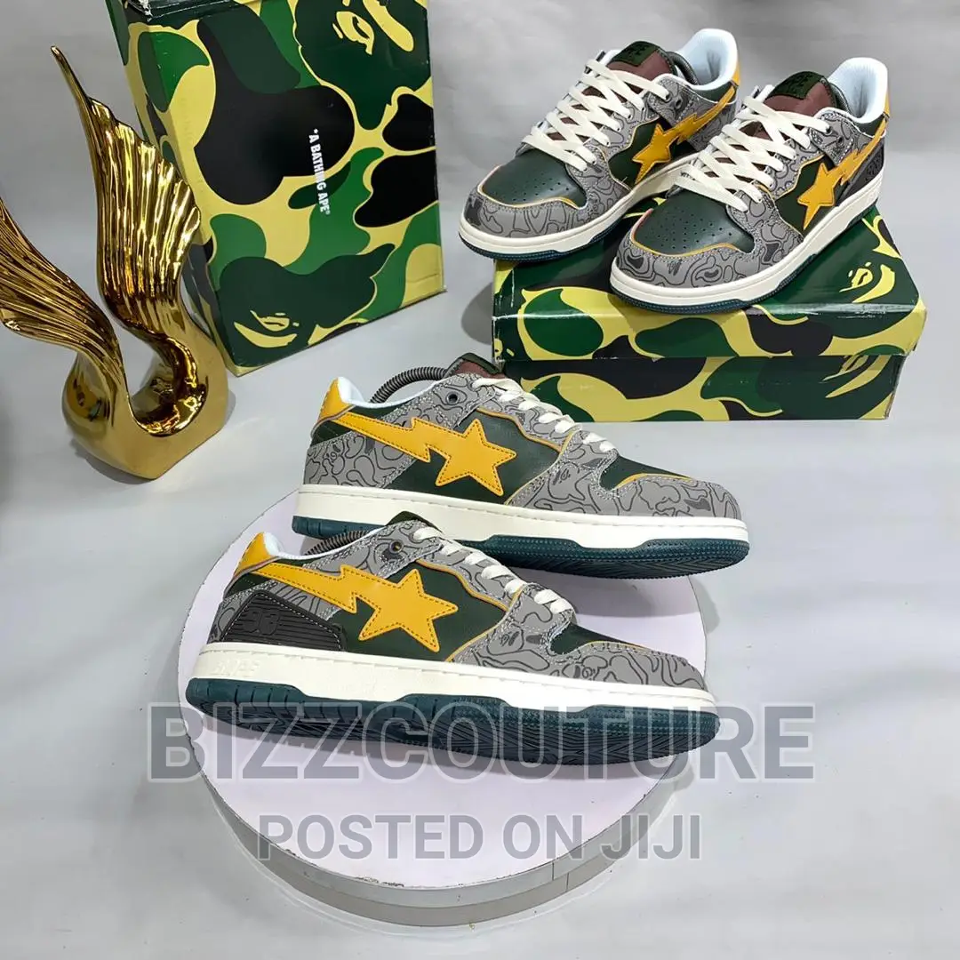 Original a BATHING APE Sneakers Available in Store