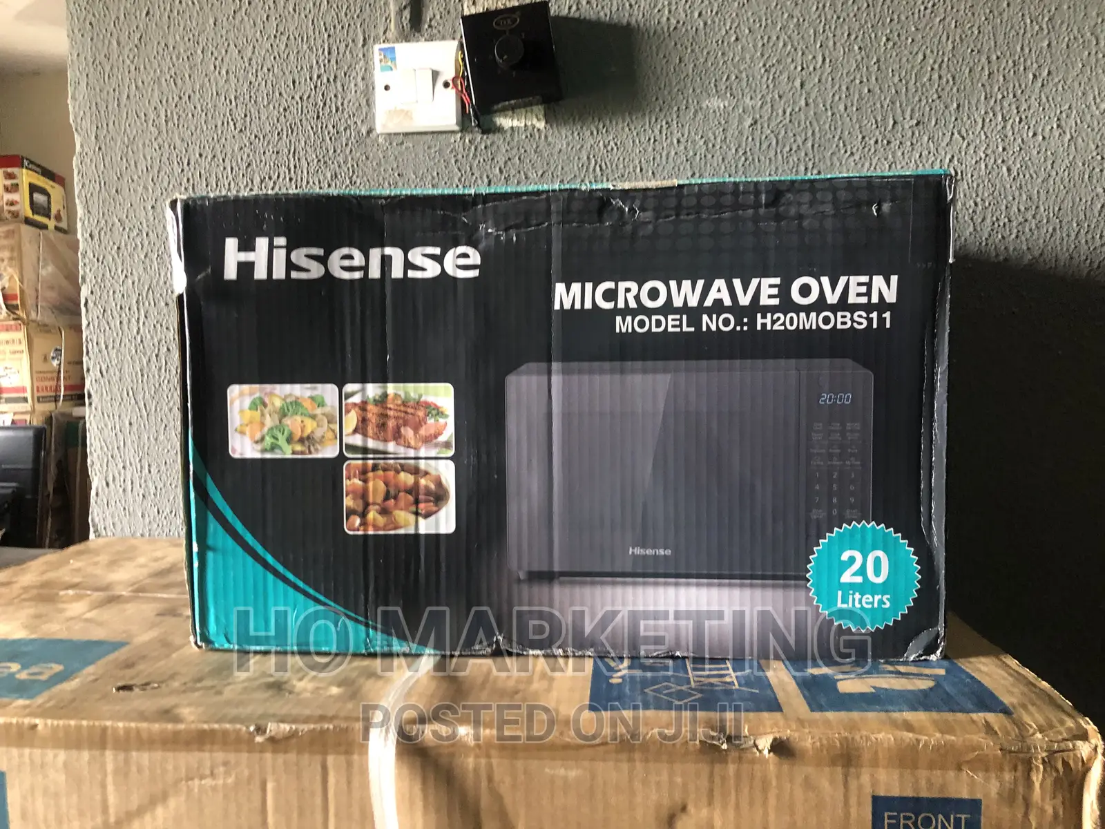 Hisense 20l H20mobs11 Microwave Oven 700w